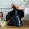 [Dean & DeLuca] Shopping Bag Black Eco Bag Foldable Lightweight