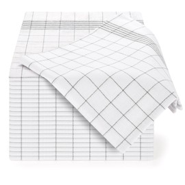 Blumtal Premium Tea Towels, Set of 10, 50 x 70 cm, Kitchen Towels, Cotton, Oeko-Tex-Certified Kitchen Towels, Drying Towels, Black, Washable up to 95 °C, Tea Towel