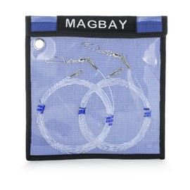 MagBay Lures Superior Wahoo Shock Leader 250 lbs - 2 Pack Plus Bag