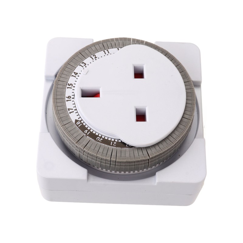 24 Hour Timer Switch Professional Smart Overcharge Protection Cycle Timing