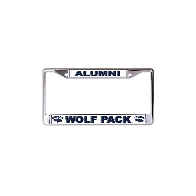 University of Nevada Wolfpack Alumni Chrome License Plate Frame