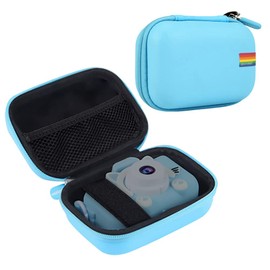 Leayjeen Children's Camera Bag Protective Case Compatible with Ainiv/Gofunly/Grepro/Nicewin/Gofunly/AONISE/YunLone, Children's Camera Bag for 3-12 Years Boys and Girls (Case Only) Blue-2