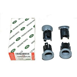 GENUINE LAND ROVER FRONT PARKING DISTANCE CONTROL BRACKET BEZEL SET X4 COMPATIBLE WITH LAND ROVER RANGE ROVER 2003-2009, PART # VUB503800LML