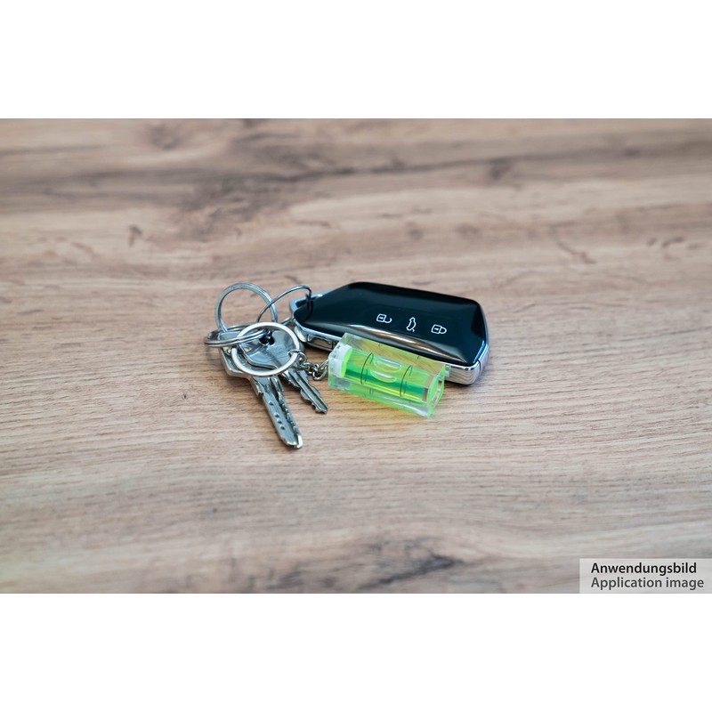kabelmeister Neon Mini Spirit Level with Keyring