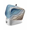 Toaster Cover 2 Slice Blue Brown Modern Geometric Toaster Oven