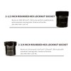 VEHIRETL Wheel Bearing Locknut Socket Set 7 Piece Wheel Bearing