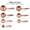 Viwehots Copper Measuring Cups and Spoons Set 16, Dry&Liquid Stainless