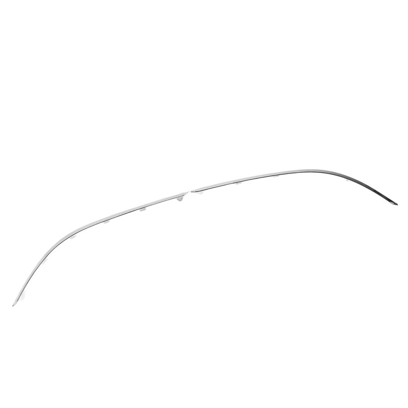 2pcs Front Bumper Lower Chrome Molding Trim Replacement For Benz