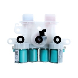 Mgoodoo W11165546 Washer Water Inlet Valve, Compatible With Maytag Whirlpool Kenmore Washing Machine Replaces W11096267, W10599423, W10758828, 33090105, W10599423, AP6284346, PS12348013, W11165546VP