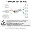 ipolex 1.25/2.5/5/10G SFP+ to RJ45 Transceiver, 10GBase-T Copper SFP+ Module,