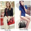 BestoU Women's Large Black Handbag, Modern Women's Handbag Large Shoulder