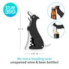TrueZoo Buddy - Sacacorchos de doble bisagra, llave de vino,