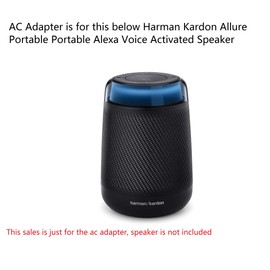 AC Adapter - Power Supply Compatible with Harman Kardon Allure Portable Portable Alexa Voice Activated Speaker