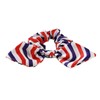 Ipetboom Independence Day Hair Scrunchies Striped Hair Ring Ponytail Holders