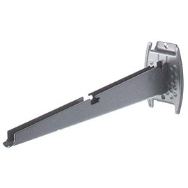 Organized Living Shelf Brackets - Pair - for Slatwall Panel - Wall Grid Storage and Organization