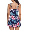 Zando Floral Women's Tummy Control Swim Dress | One Piece