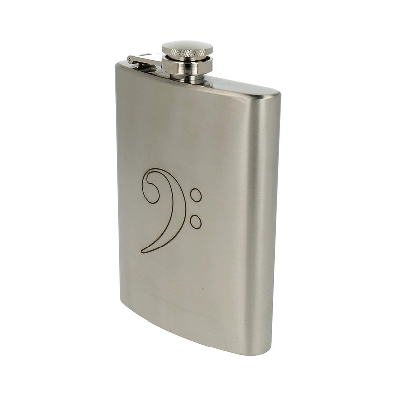 Bass Clef Hip Flask – A Great Gift For Musicians
