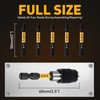 6-Piece Phillips Bit #2 Impact, 2 Inch Magnetic Phillips Head