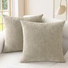 CaliTime Pack of 2 Cozy Throw Pillow Covers Cases for