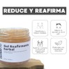 Gel Reafirmante Herbal, 300 g, Fórmula Natural con Mentol y