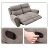 Metal Recliner Handle Replacement Parts with Cable, Universal Sofa Chair