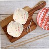 jojofuny 2 Rolls Multi Color Supple Crocheting Yarn Soft Worsted