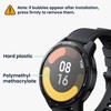 kwmobile Protective Film Compatible with Xiaomi Watch S1 Active Screen