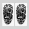 Oottati 2 Sheets Waterproof Arm Temporary Tattoo Stickers Cross Wing