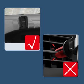 ITrims Car Phone Holder for Ford Focus 2011-2017 Car Dashboard Mount Cell Phone Cradles Adjustable Phone Stand Holder Universal Compatible with Most Smartphones (Black)