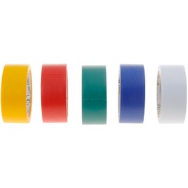 Dorman 85294 12 FT Multi-Color PVC Electrical Tape Assortment, 5 Piece Universal Fit