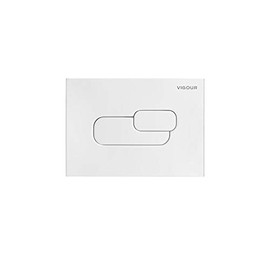 Vigour AI 2 Dual Flush Panel White