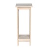 Solid Wood Mission Plant Stand - 30"