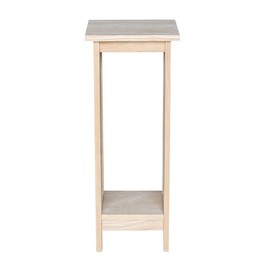 Solid Wood Mission Plant Stand - 30"