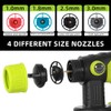 Cordless HVLP Paint Sprayer Compatible with Ryobi 18V ONE+ Battery