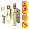 TSS 3 Lever Mortice Sash Lock for Internal Doors 3"