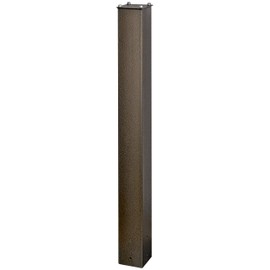 Mail Boss 7123, Bronze In-Ground Mounting Post, 43 x 4 x 4 inches, for Use with Mailbox,Medium
