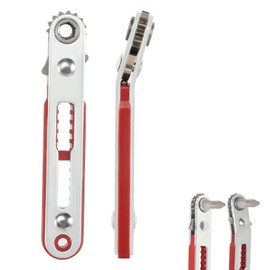 Mini Ratchet Wrench Magnetic, 2 Pieces 1/4 Inch Ratchet Reversible Screwdriver, Ratchet Reversible Screwdriver Key Set for Gadgets Cars Houses Machines Other Devices