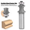 Router Bit Milling Carbide Shank Roundover Edging Cutter Woodworking Tool
