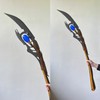 Sword fort Carbon Steel Loki Scepter Life Size Real Metal-Handmade