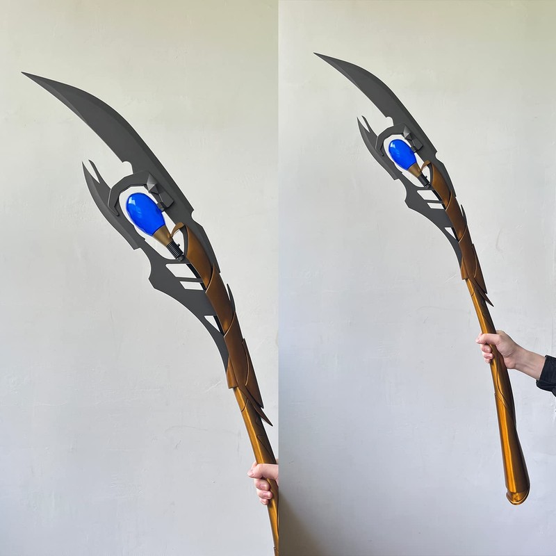 Sword fort Carbon Steel Loki Scepter Life Size Real Metal-Handmade