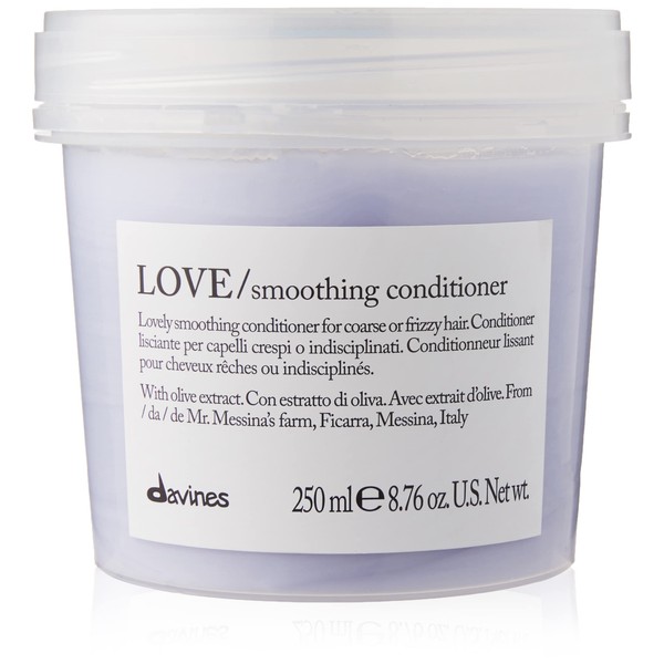 Davines LOVE Smoothing Conditioner for Coarse or Frizzy Hair 250 ml - Smoothing Conditioner for Frizzy Hair - Formula 2022