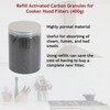 SPARES2GO Charcoal Carbon Filter Refill Activated Granules for Leisure Cooker