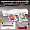 Powerful Vacuum Sealer Machine,Precision Vacuum Sealer Machine With Bag Cutter,Compact