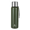 Insulated vacuum Thermo Bottle 1000ml/33.8oz with cup Stainless steel coffee