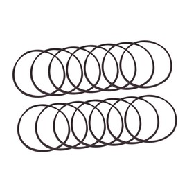 IWOWHERO 2 Boxes Nylon Colored Hair Bands Durable Elastic Headstrings for Women and Stylish Hair Ties for Everyday Use