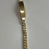 Bracelet with Nameplate Design - 9 Inches
