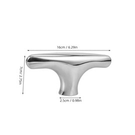 VILLFUL Pack Stainless Steel Buffet Server Handles Oven Door Handle Replacement for Breakfast Buffet Satin Nickel