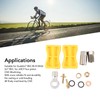 Bike Brake Hose Connector Reusable Olive Connecting Insert Hydraulic Connector