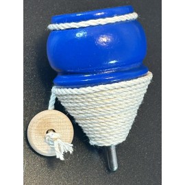 Trompo 1 trompo de Madera Spinning Wooden Top Made In USA