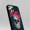 Funda Para Celular Frida Kahlo Flores Arte Calavera Catrina